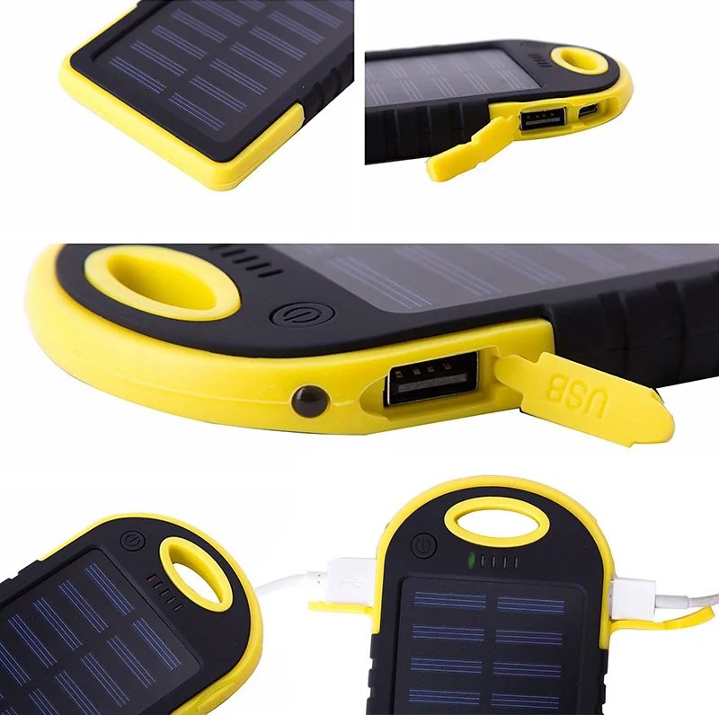 High Quality Solar Panel Power Bank 2000mah/3000mah/4000mah Mobile