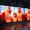 full color P10 led moving message sign
