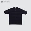 OEM Spring Black Beautiful Design O-Neck Wool Blended Loose Knit Sweater For Women