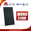 Strong quality 310W MONO panel high efficiency for solar system