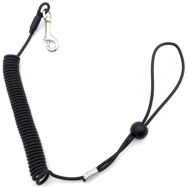 spiral coil lanyard tether