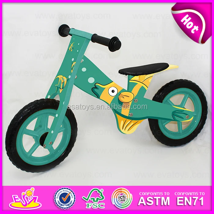 Best Specification Wooden Bike For Kids,Cute Zebra Design Wooden