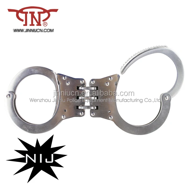 Nij Standard Handcuffs Police Hinge Link Handcuff Buy Police Manacle