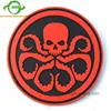 High Quality Custom Hoop&Loop Backing octopus zombie outbreak Rubber PVC Patch