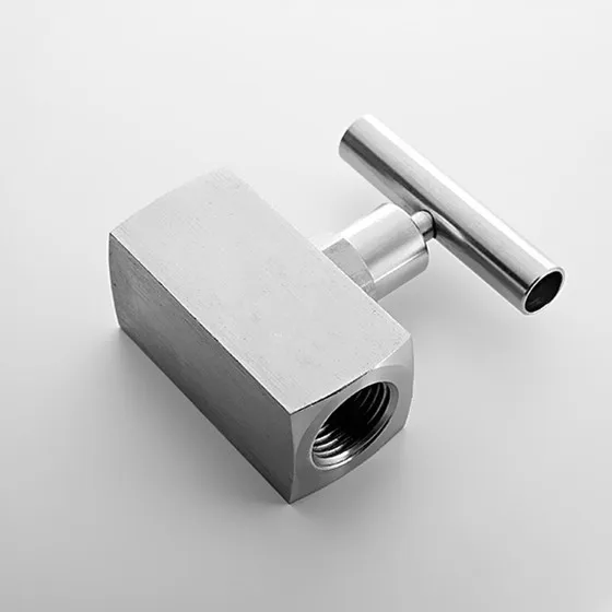 stainless steel hydraulic flow control gas needle valve