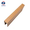 Cheap Price Aluminum U Shape Stretch Baffle Ceiling Tiles Metal Suspended Ceiling Board