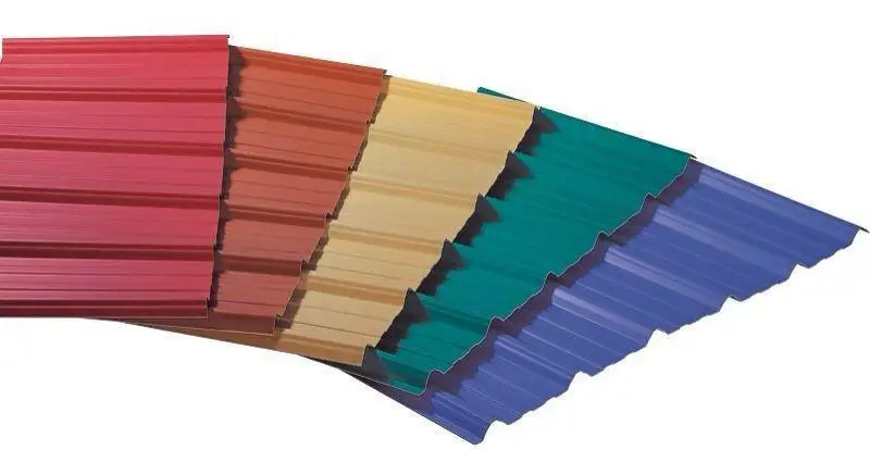 优质预涂镀锌/ppgi 钢金属屋顶甲板