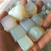Cheap Synthetic Opal Wholesale White Synthetic Opal Stone Crystal Cube