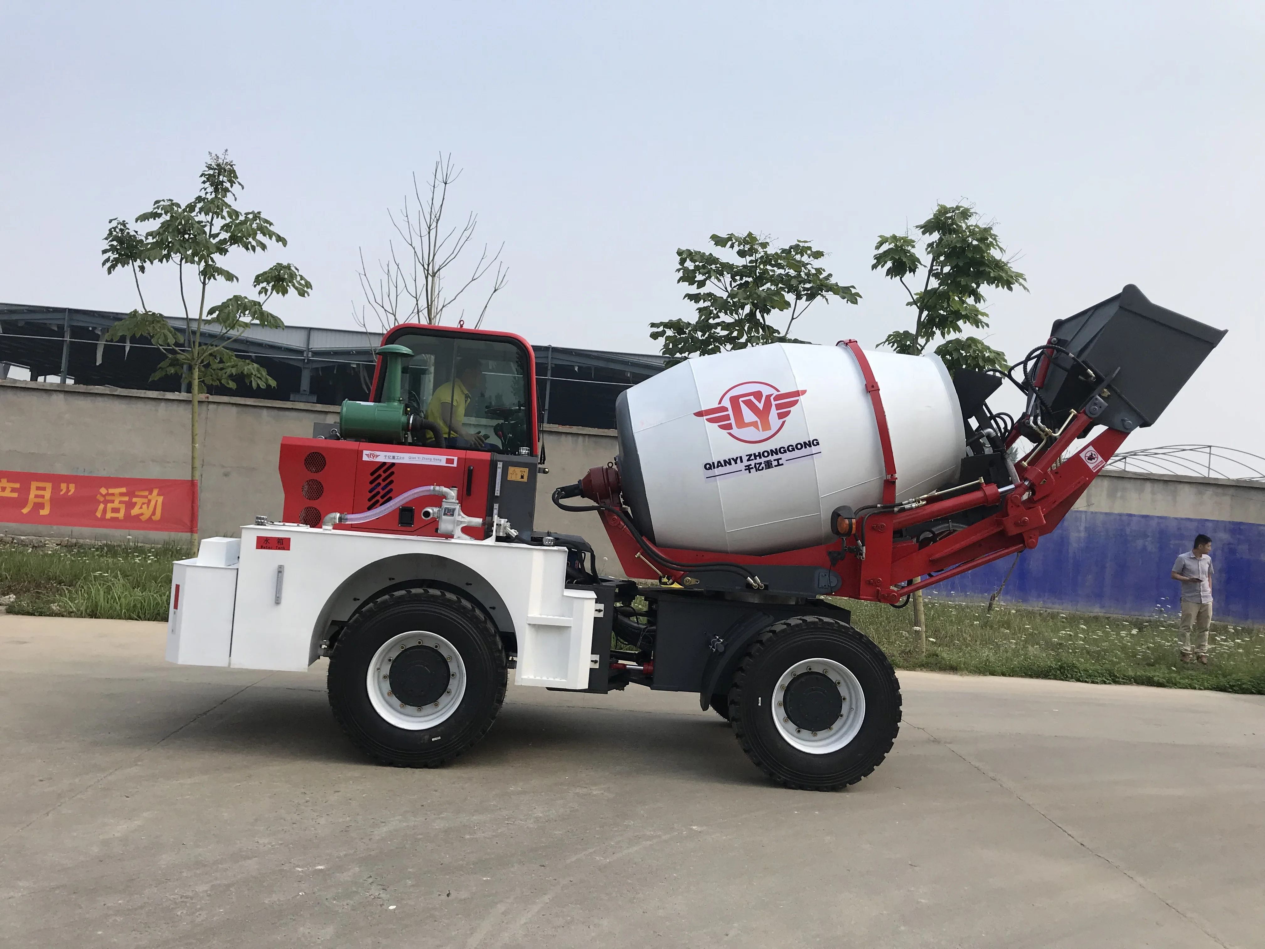 2cbm Automatic Selfloading Concrete Mixer Truck Buy Concrete Mixer