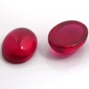 Oval Cabochon Corundum Gemstone Natural Ruby