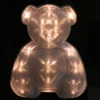 Led Pvc Christmas Decor Teddy Bear