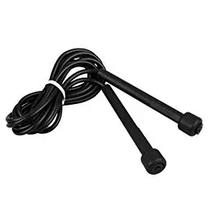 Xsport Black Plastic Pvc Exercise Fitness Skipping Skip Jump Rope 2 7m