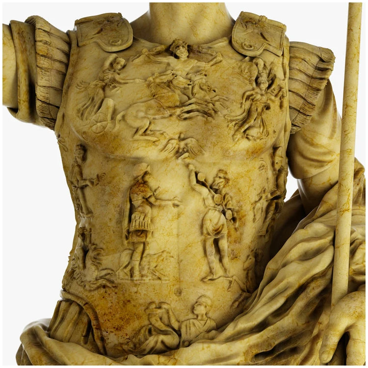 Life Size Human Statue Marbl Augustus Statu Custom Made Bronzen Beeld Julius Caesar Statue