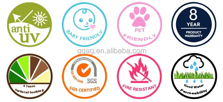 PP synthetic snow carpet for indoor outdoor skiing slope