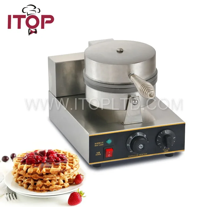 Itopkitchen Hotselling Stainless Steel Waffle Maker For Commercial