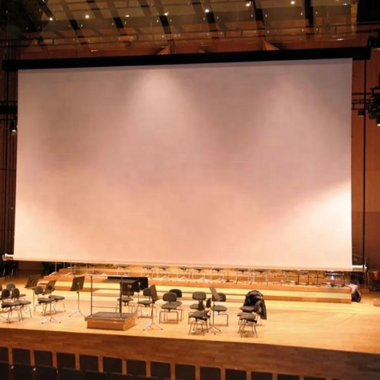 450インチ高品質大型電気プロジェクションスクリーンカスタマイズサイズoem電動プロジェクタースクリーン Buy 電動プロジェクタースクリーン 大 電動スクリーン 電動映写スクリーン Product On Alibaba Com