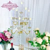 Wholesale crystal candlestick candelabra for table decorations wedding centerpieces