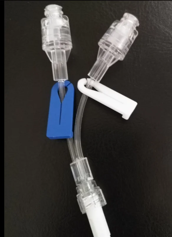 Medical Needle Free Connector With Extension Tube Ivset Needleless Connector Buy Medical