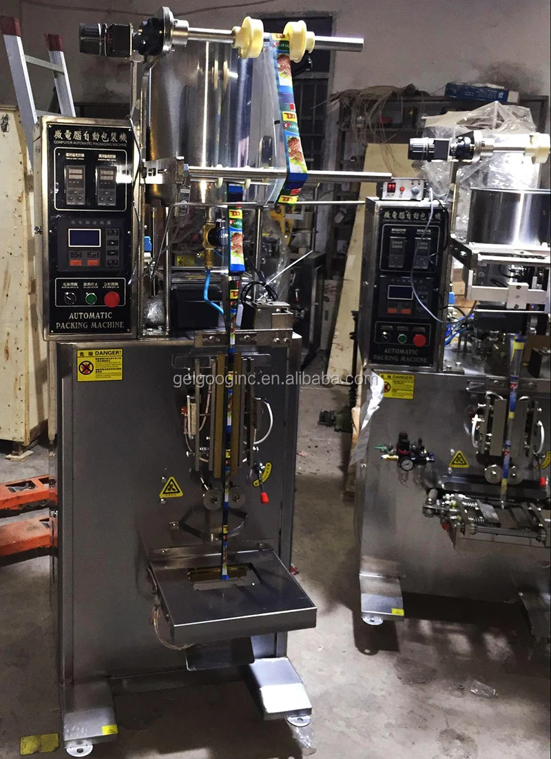 High Efficient Ice Candy Packing Machine Sealer Ice Candy Packaging