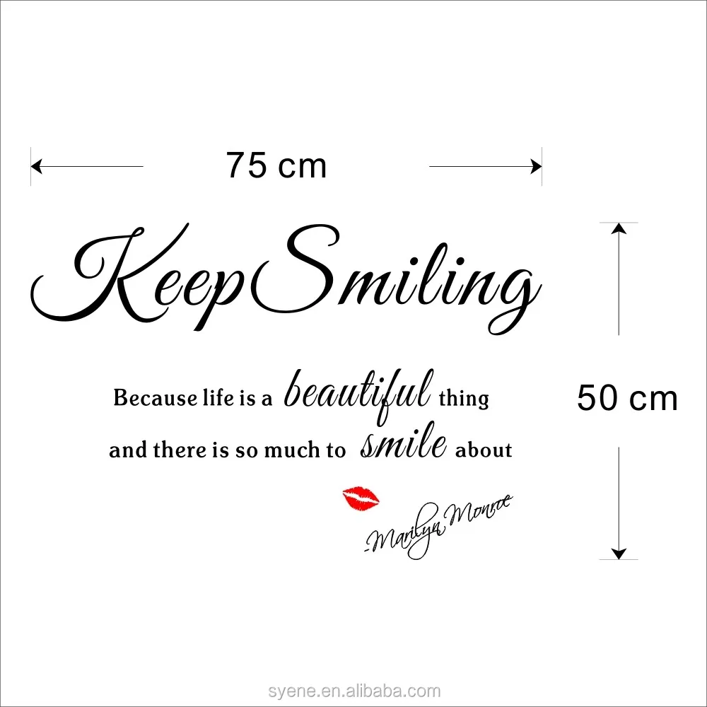 ホットラブステッカーマリリンモンローウォールステッカーアートビニール引用符は人生が美しい赤い唇の3d壁紙デカールなので笑顔を保ちます Buy 3d 壁紙ステッカー マリリン Middot モンロー壁ステッカー 愛ステッカー Product On Alibaba Com