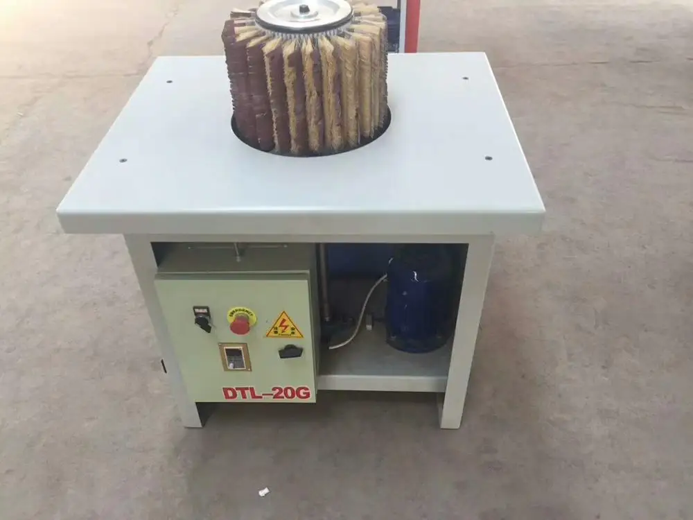 Manual Wood Sanding Brush Machine For Special Shape Wood Strip Price