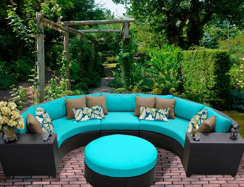 Friends Gathering Half Round Patio Furniture Set Outdoor Wicker Latest Corner Sofa View Latest Corner Sofa Oem Origin Product Details From Jinhua Origin Furniture Co Ltd On Alibaba Com