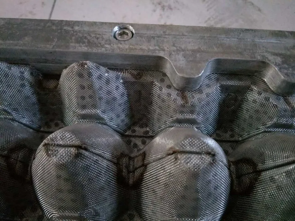 Custom Made Aluminum Egg Tray Molds/ Pulping Molds Customized Buy