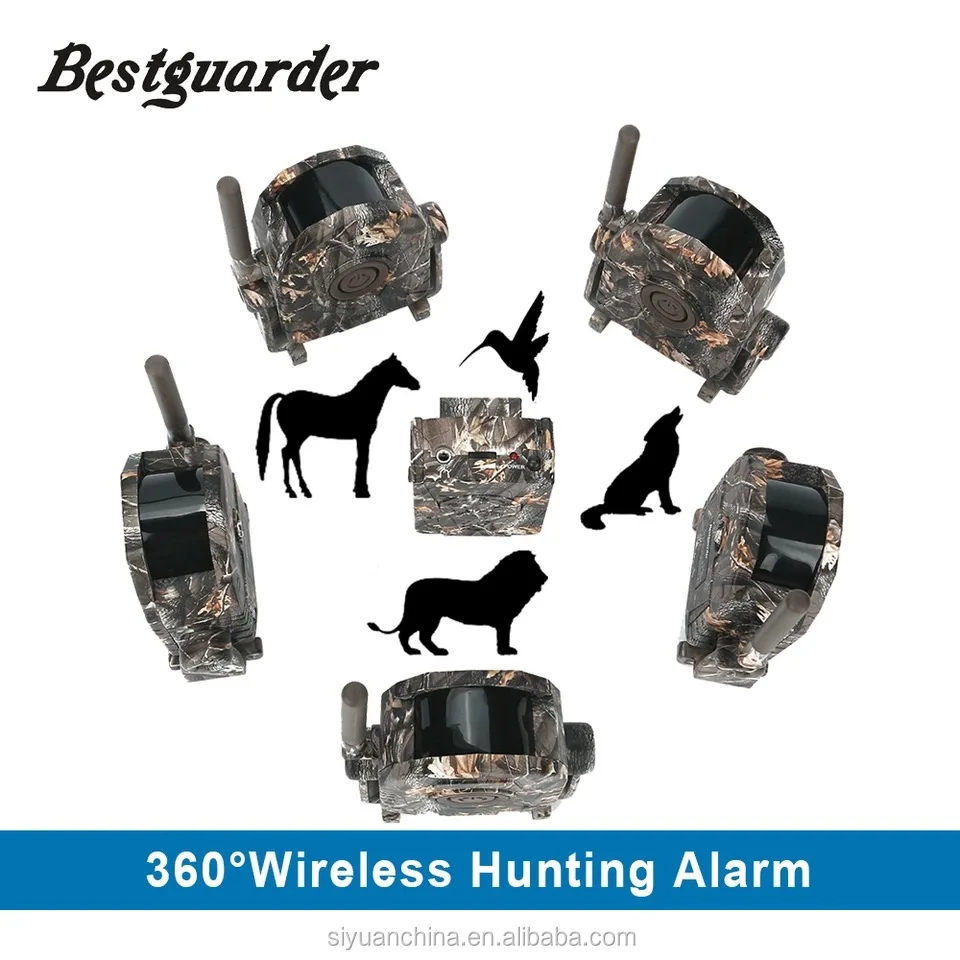 
Bestguarder brand of wireless IR hunting & alarm security kits 