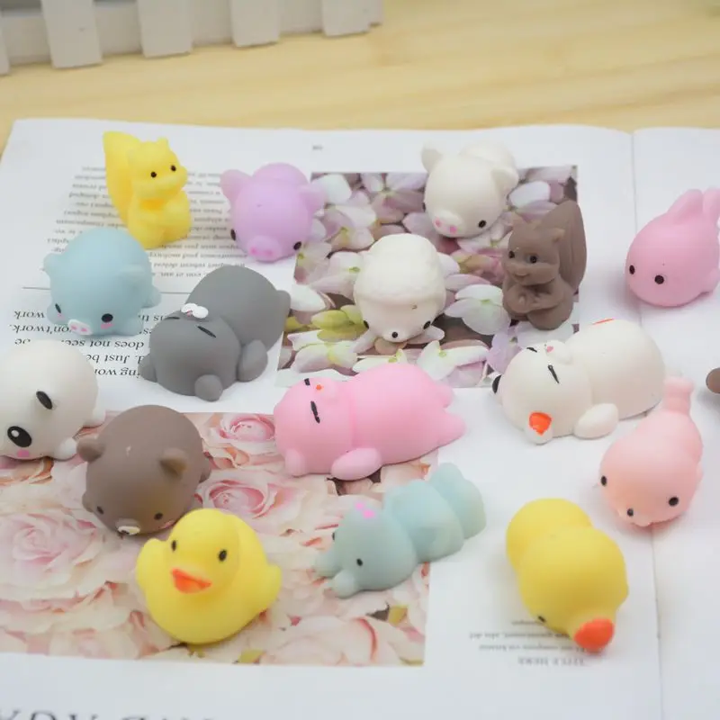 Fashion anti stress releave Animals Squeeze pets Soft Toy squishy pets Toys japan kawaii mochi squishy toys