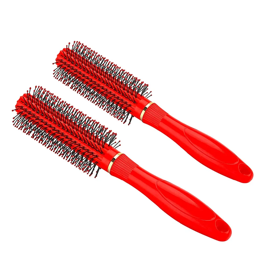 Oem Odm Service Supported Portable Nylon Bristles Round Handle Plastic