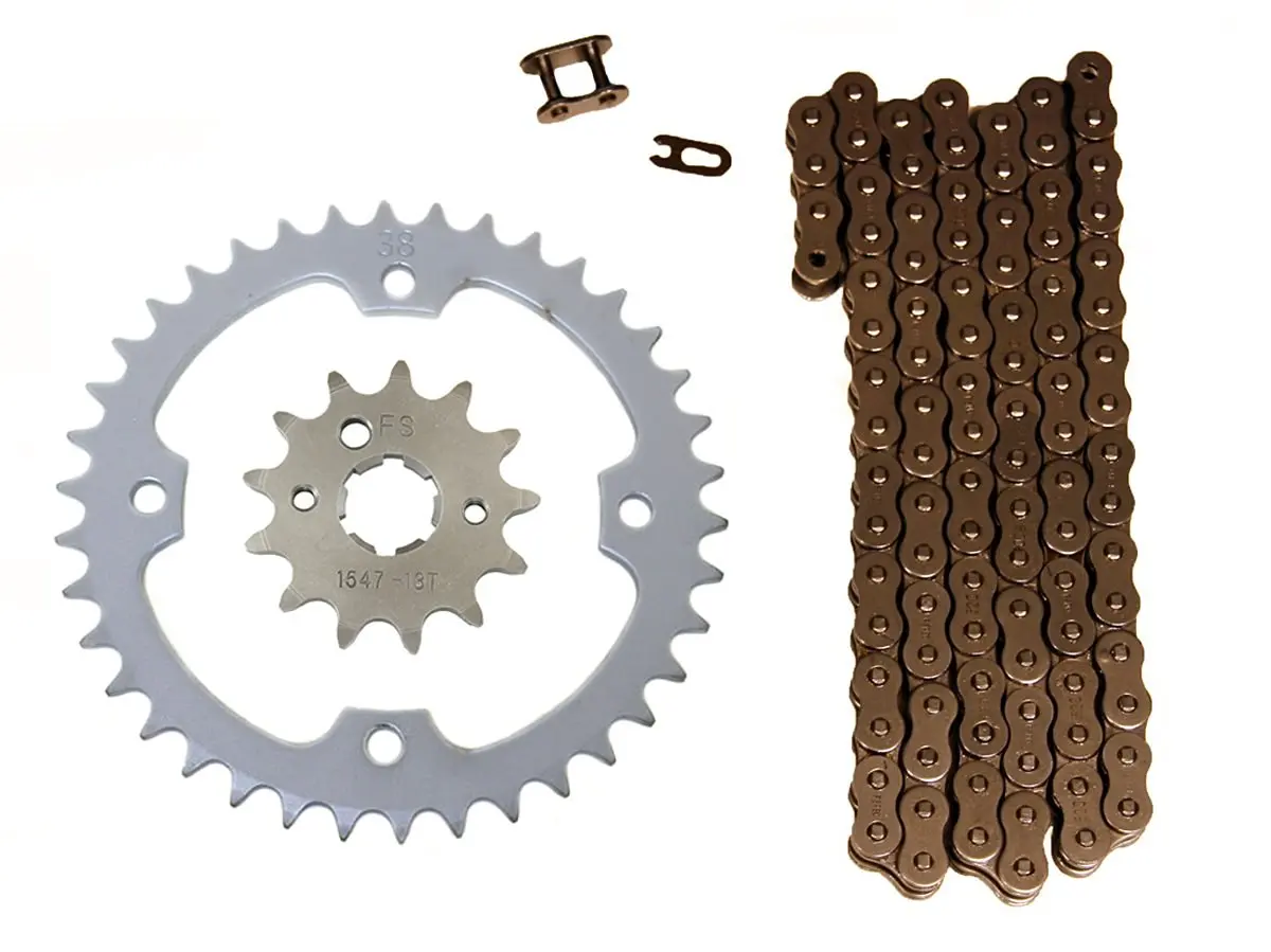 Natural 520x98 O-Ring Drive Chain 1989-2004 Yamaha Warrior 350 YFM350X