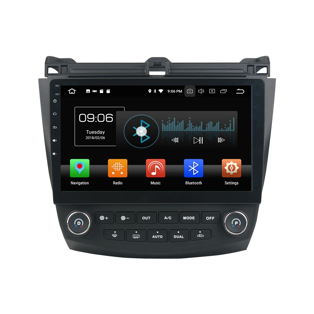 10.1 Inch Car Gps For Honda Accord 7 Fit For Accord 20032007 With Android 8.1 Quad Core System