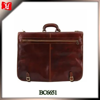 High End Garment Bag Genuine Leather Suit Travel High End Garment Bag Genuine Leather Suit Travel
