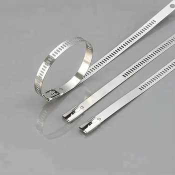 Naked SS304/SS316 Ladder Type Stainless Steel Cable Ties 