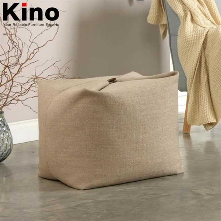 New Design Magic Bean Bag Linen Fabric Shape Changeable Bean Bag Sofa