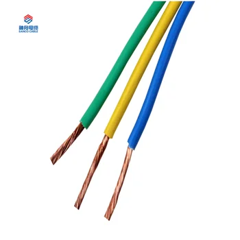 Flexible Hook Up Wire Single Core Pvc Insulated Electric Cable Price