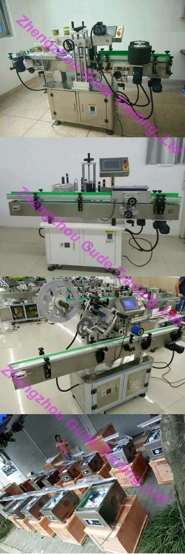 New Design Auto Neck Pvc Shrink Film Label Sleeving Printing Machine