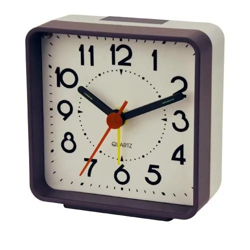 Snooze Light Mini Alarm Clock,Pretty Quiet Movement Travel Alarm Clock