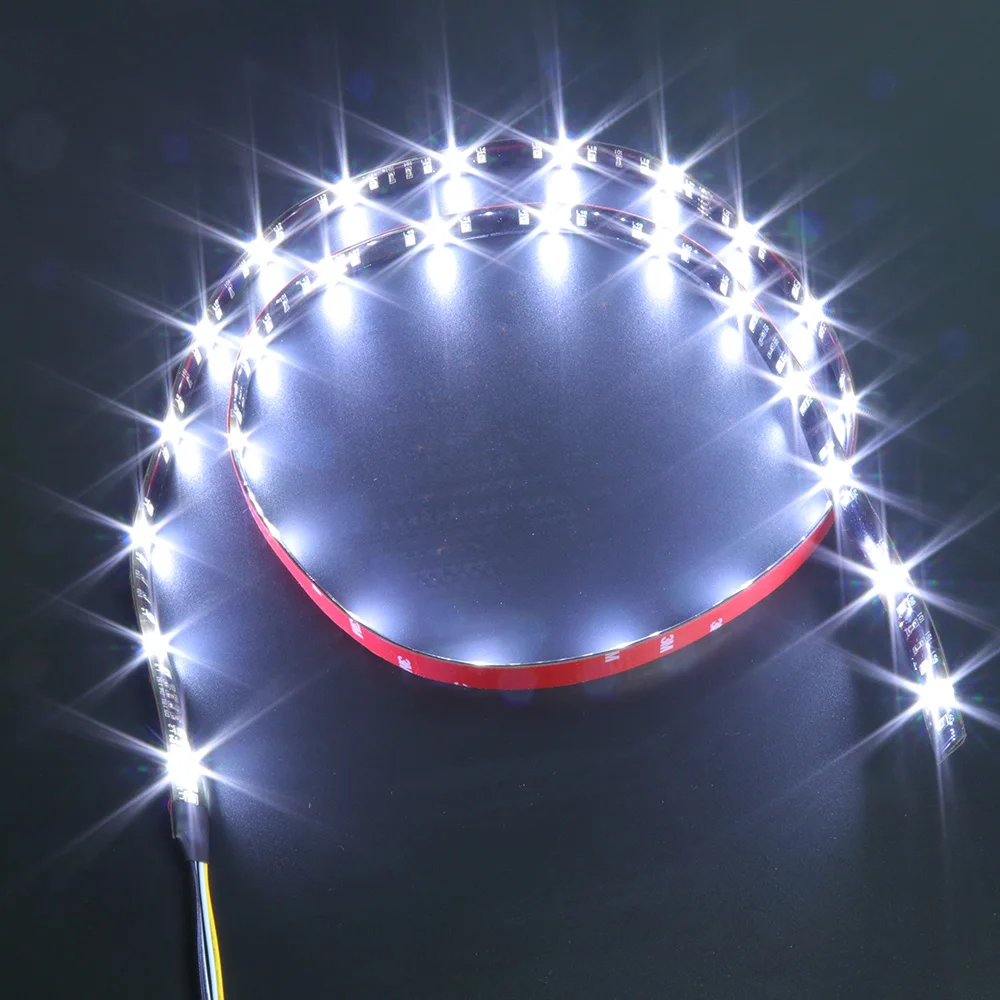 49 60 Inch 12v Led Strip Light Flexible Curved Triple Row Led Strip