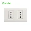 High Quality 2Gang Duplex Socket Outlet for Italy