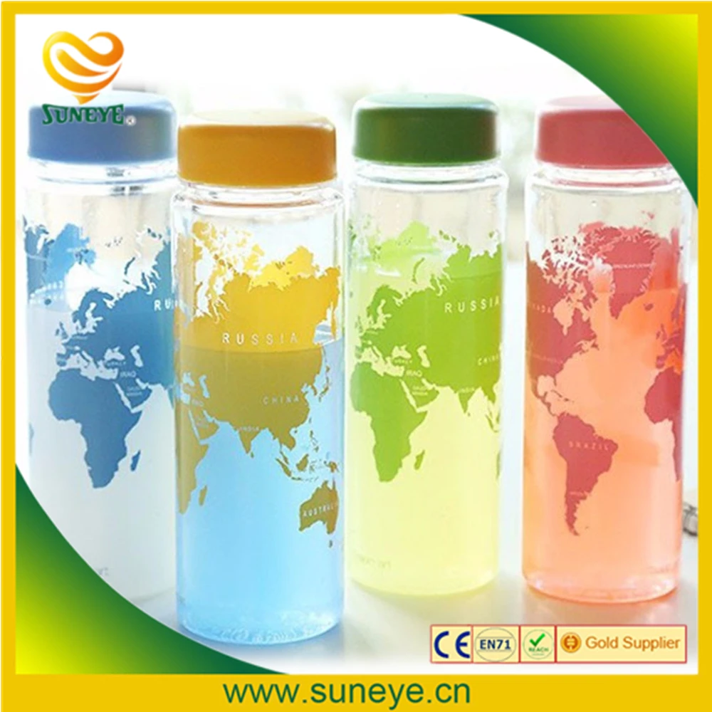 MY BOTTLE Clear Fruit Juice Water Drinking Cup Sports Travel Camp Bottle 500ML
