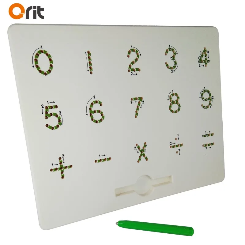 magnetic letter tracing board