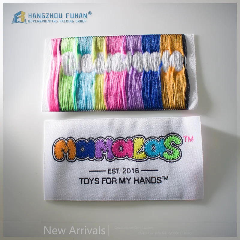Garment Cheap Handmade Colorful Jacquard Woven Label Buy Clothing