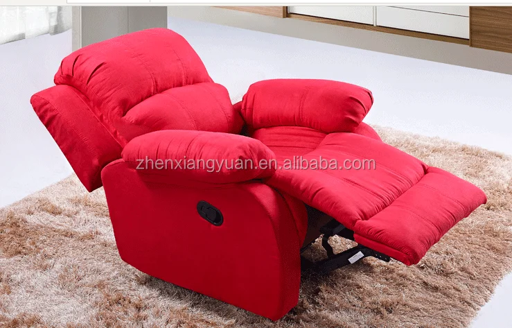 2021 furniture  Living room comfort Reclining suede fabric Chair with 360 Degree Swivel