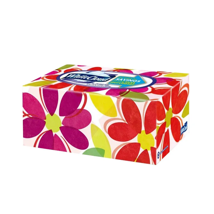 Custom 3ply Pink Color Facial Tissue Fashionable Design Buy Color