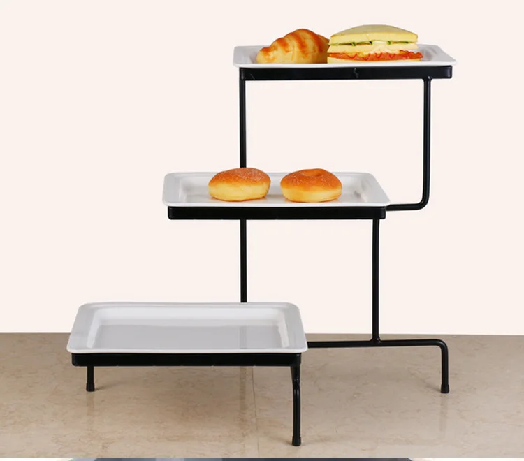 Buffet Equipment Commercial Ceramic Food Display Rack/buffet Display