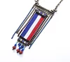 Women Long Adjustable Sweater Chain Female Fashion Long Flower Necklace Pendant Clothing Accessories
