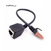 30cm Ethernet Lan Male to Female Network Cable RJ45 Extension Extender Cord