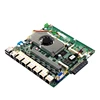 Mini ITX embedded motherboard with Baytrail J1900 and 6* 1000M LAN for network applications