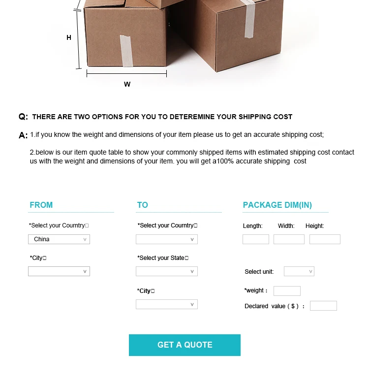 Packaging & Shipping2